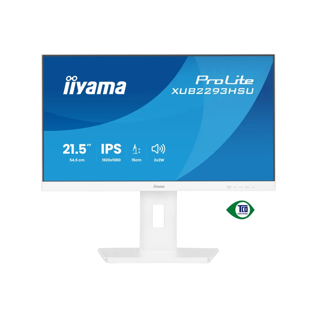 Monitor Iiyama 54,6 cm (21,5") XUB2293HSU-W7 1920x1080 100Hz IPS 1ms HDMI DisplayPort 2xUSB2.0 Pivot Zvočniki 3H sRGB96% Monitor Iiyama 54,6 cm (21,5") XUB2293HSU-W7 1920x1080 100Hz IPS 1ms HDMI DisplayPort 2xUSB2.0 Pivot Zvočniki 3H sRGB96%