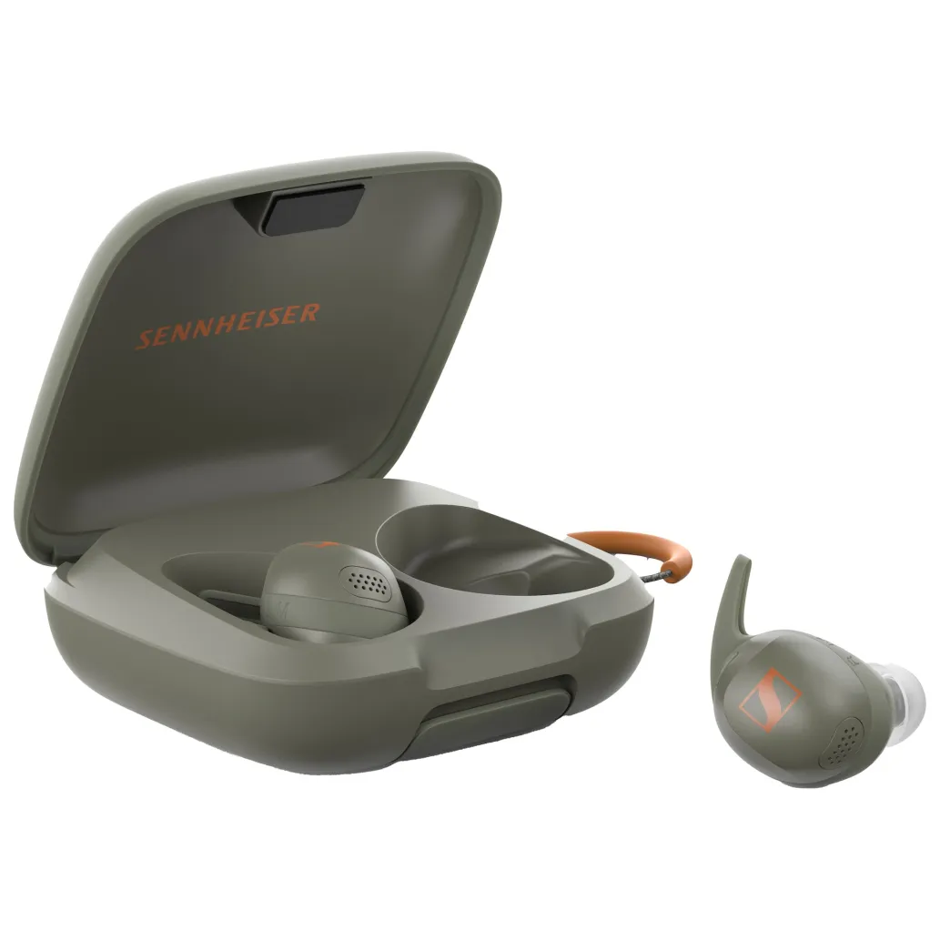Slušalke brezžične Sennheiser ušesne z mikrofonom BT MOMENTUM SPORT True olivna (700306) Slušalke brezžične Sennheiser ušesne z mikrofonom BT MOMENTUM SPORT True olivna (700306)