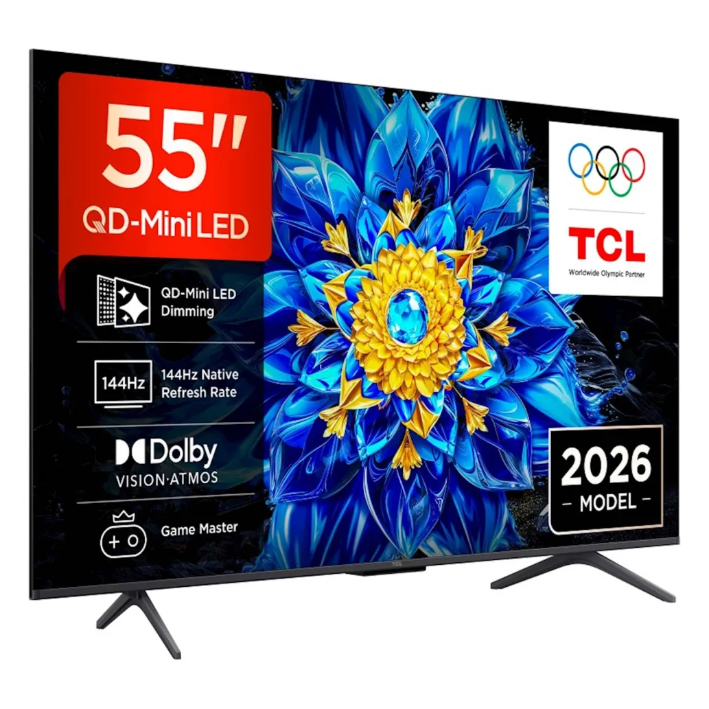 TV sprejemnik TCL 55,0" 139,7 cm 55P8L 3840x2160 QD MINI LED Google TV 4xHDMI WiFi LAN RJ45 BT TV sprejemnik TCL 55,0" 139,7 cm 55P8L 3840x2160 QD MINI LED Google TV 4xHDMI WiFi LAN RJ45 BT