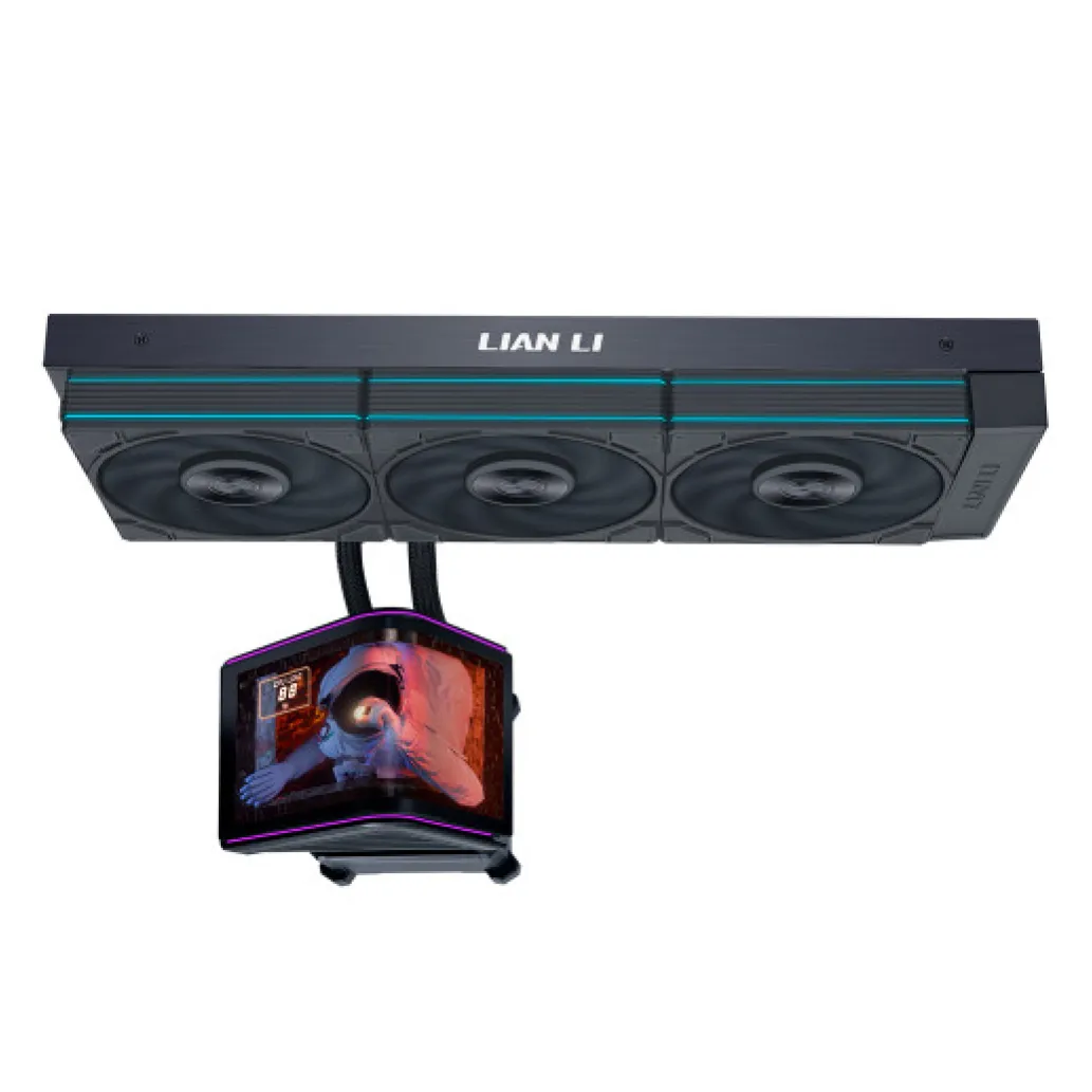 Vodno hlajenje Lian-Li HydroShift II OLED Curved 360 P28 V2 - 360mm RGB črna (GHS2OLDC36PB) Vodno hlajenje Lian-Li HydroShift II OLED Curved 360 P28 V2 - 360mm RGB črna (GHS2OLDC36PB)