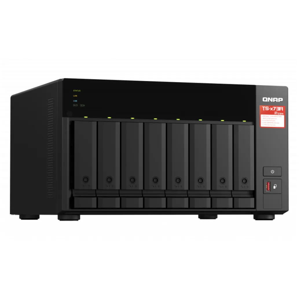 NAS ohišje QNAP TS-873A-8G za 8 diskov 8GB ram 2.5GbE mreža NAS ohišje QNAP TS-873A-8G za 8 diskov 8GB ram 2.5GbE mreža