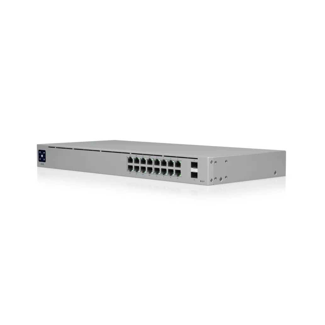 STIKALO 16-PORT + 2x SFP Ubiquiti USW-16-PoE 100/1000 PoE (USW-16-POE) STIKALO 16-PORT + 2x SFP Ubiquiti USW-16-PoE 100/1000 PoE (USW-16-POE)