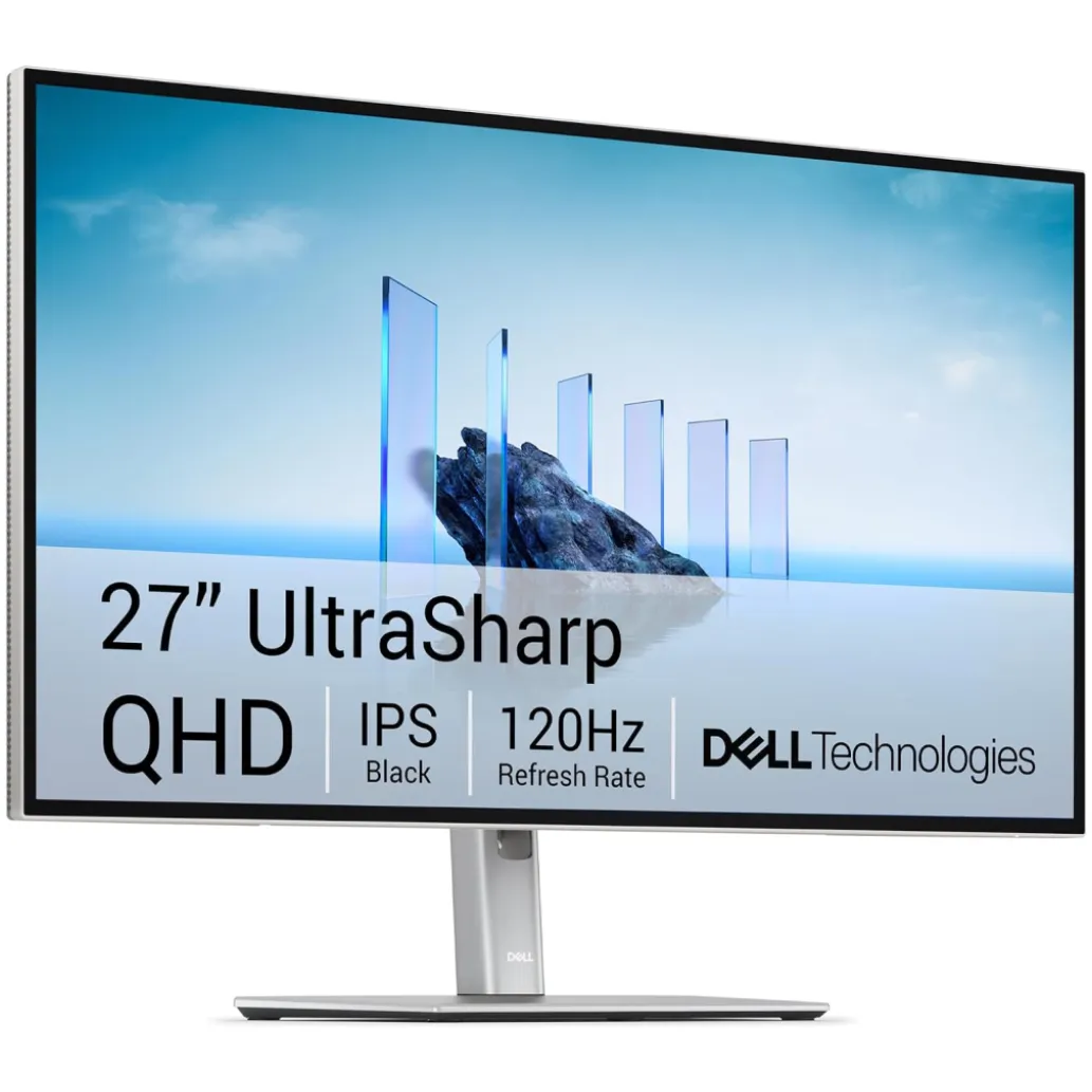 Monitor Dell 68,6 cm (27,0") U2726DER 2560x1440 120Hz IPS 5ms HDMI DisplayPort Thunderbolt4 USB-C 90W DP-Out TB4-Out 4xUSB3.2 Pivot 3H DCI-P3-98% RJ45 KVM UlraSharp Monitor Dell 68,6 cm (27,0") U2726DER 2560x1440 120Hz IPS 5ms HDMI DisplayPort Thunderbolt4 USB-C 90W DP-Out TB4-Out 4xUSB3.2 Pivot 3H DCI-P3-98% RJ45 KVM UlraSharp