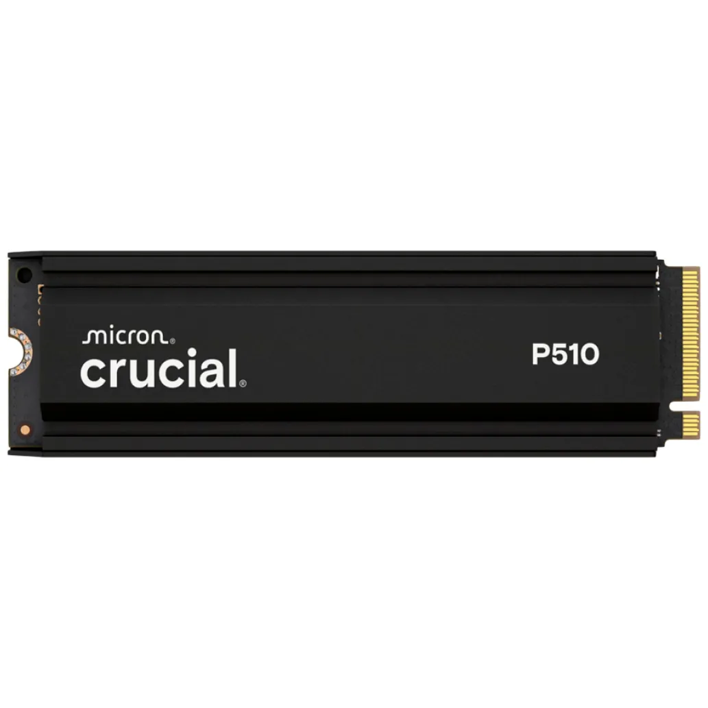 Disk SSD M.2 NVMe PCIe 5.0 2TB Crucial Crucial P510 2280 10000/8700MB/s s hladilnikom (CT2000P510SSD5) Disk SSD M.2 NVMe PCIe 5.0 2TB Crucial Crucial P510 2280 10000/8700MB/s s hladilnikom (CT2000P510SSD5)