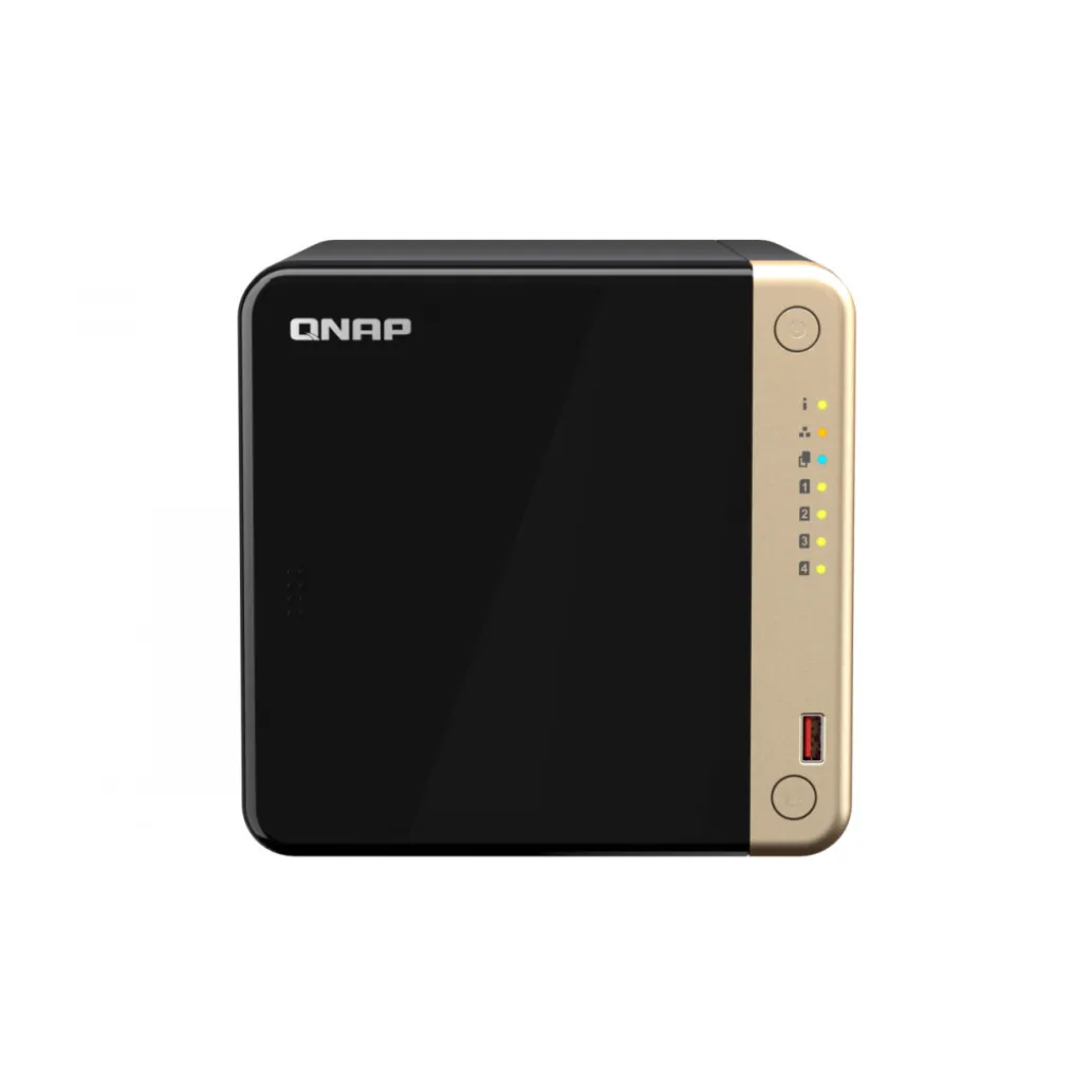 NAS ohišje QNAP TS-464-8G (8GB, Celeron N5095) All-In-One server 4x 3.5" SATA 2x M.2 NVMe SSD 4-Bay 2x2,5GBit NAS ohišje QNAP TS-464-8G (8GB, Celeron N5095) All-In-One server 4x 3.5" SATA 2x M.2 NVMe SSD 4-Bay 2x2,5GBit