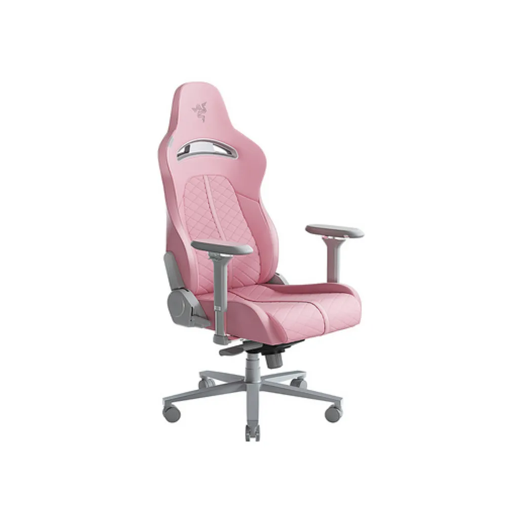 Stol gaming Razer Enki Quartz roza (RZ38-03720200-R3G1) Stol gaming Razer Enki Quartz roza (RZ38-03720200-R3G1)
