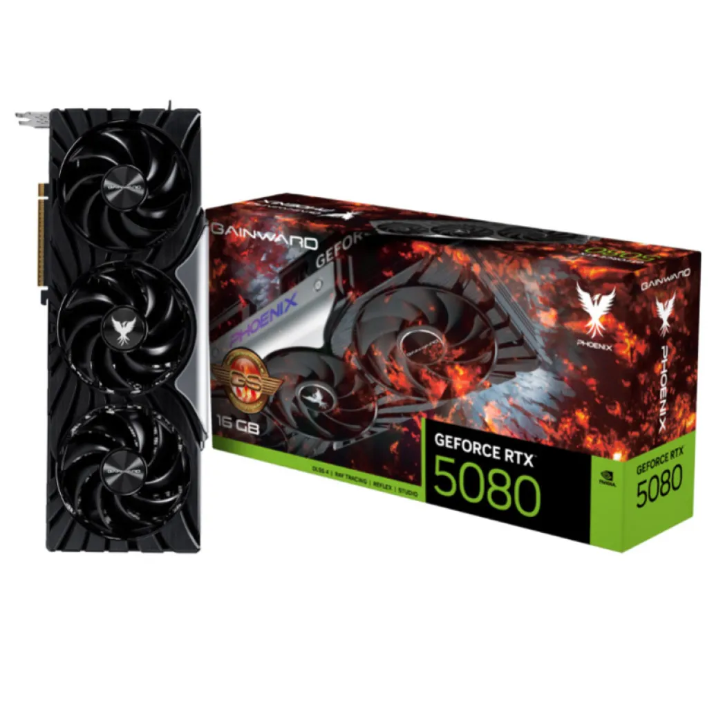 Grafična kartica nVidia RTX5080 Gainward Phoenix - 16GB GDDR7 (NE75080S19T2-GB2031C) Grafična kartica nVidia RTX5080 Gainward Phoenix - 16GB GDDR7 (NE75080S19T2-GB2031C)