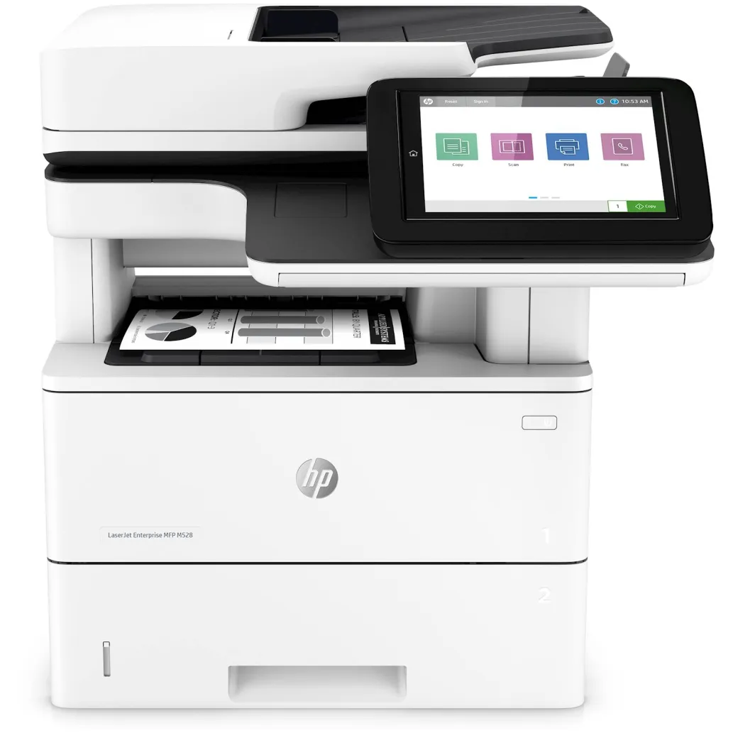 Tiskalnik multifunkcijski laserski ČB HP LaserJet Enterprise M528f A4 duplex tisk duplex skeniranje faks USB LAN 40ppm (1PV65A#B19) Tiskalnik multifunkcijski laserski ČB HP LaserJet Enterprise M528f A4 duplex tisk duplex skeniranje faks USB LAN 40ppm (1PV65A#B19)