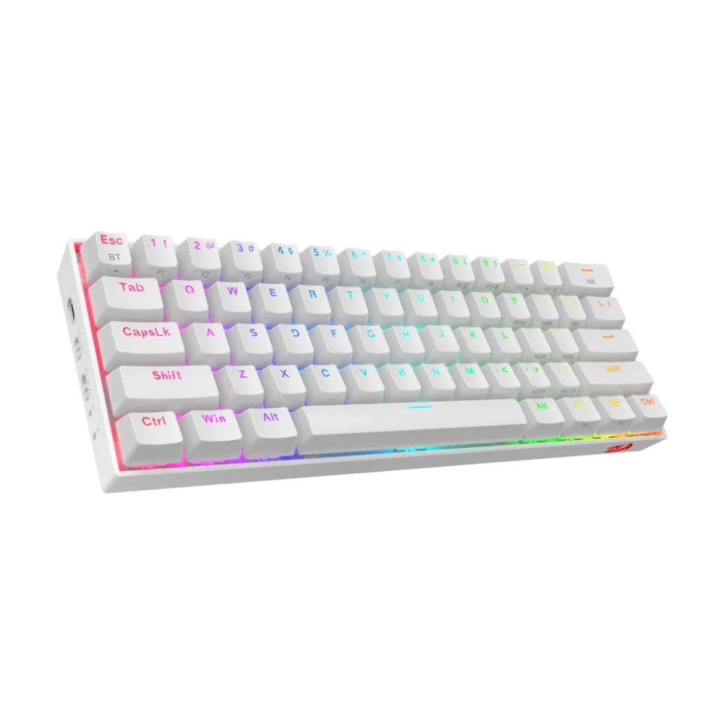 Gaming Tipkovnica Žična Redragon K530 US | Slovenski nabor znakov bela RGB (Red switch) (15524) Gaming Tipkovnica Žična Redragon K530 US | Slovenski nabor znakov bela RGB (Red switch) (15524)