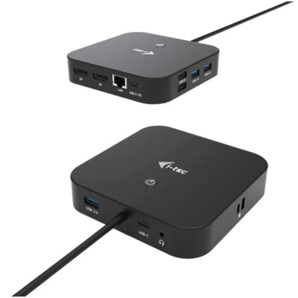 Priklopna postaja USB-C =>I-TEC 2xDisplayPort 1.4 5xUSB3.0 1xUSB-C 100W 1xLAN Audio (C31DUALDPDOCKPD) Priklopna postaja USB-C =>I-TEC 2xDisplayPort 1.4 5xUSB3.0 1xUSB-C 100W 1xLAN Audio (C31DUALDPDOCKPD)