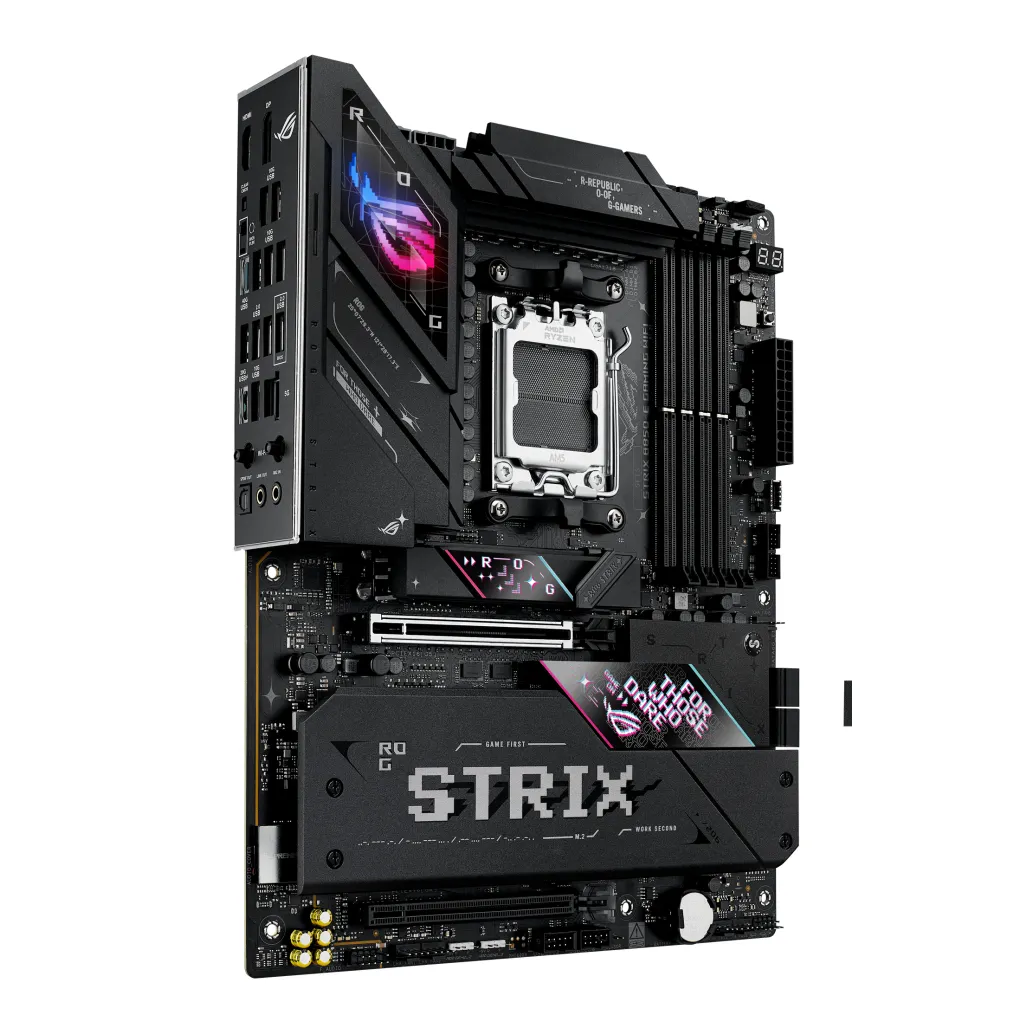 Osnovna plošča AM5 Asus ROG STRIX B850-E Gaming WiFi ATX 1xHDMI 1xDisplayPort Osnovna plošča AM5 Asus ROG STRIX B850-E Gaming WiFi ATX 1xHDMI 1xDisplayPort