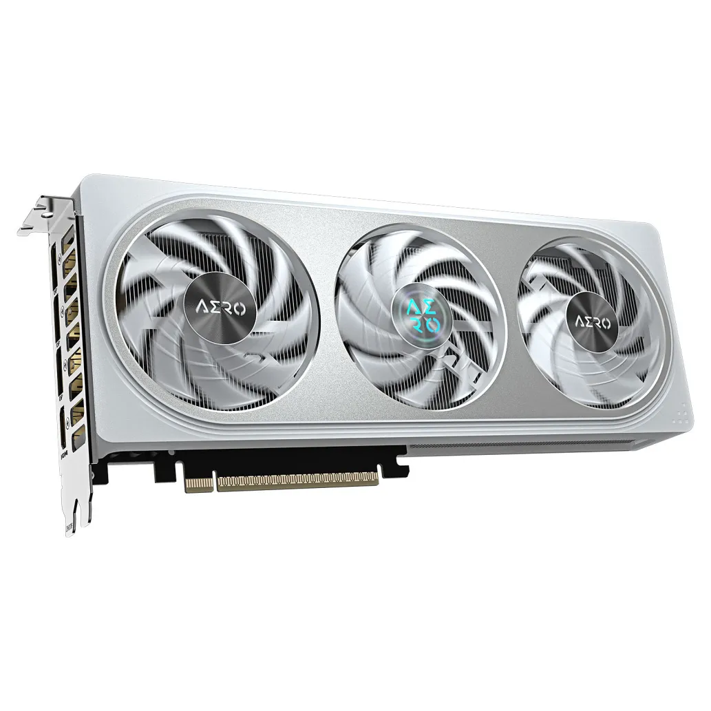 Grafična kartica nVidia RTX5060Ti GigaByte AERO OC bela - 16GB GDDR7 (GV-N506TAERO OC-16GD) Grafična kartica nVidia RTX5060Ti GigaByte AERO OC bela - 16GB GDDR7 (GV-N506TAERO OC-16GD)