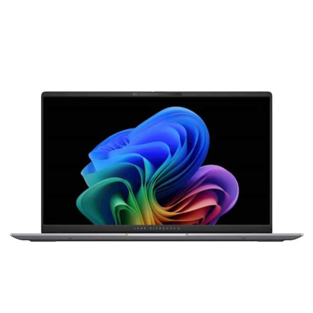 Prenosnik Asus 39,6 cm (15,6") Vivobook S 15 2880x1620 OLED 400nit 120Hz Snapdragon® X Elite/32GB/SSD1TB/BL RGB/Windows Hello/Copilot+/Qualcomm Adreno GPU/Win11Home (90NB14Q2-M00800) Prenosnik Asus 39,6 cm (15,6") Vivobook S 15 2880x1620 OLED 400nit 120Hz Snapdragon® X Elite/32GB/SSD1TB/BL RGB/Windows Hello/Copilot+/Qualcomm Adreno GPU/Win11Home (90NB14Q2-M00800)