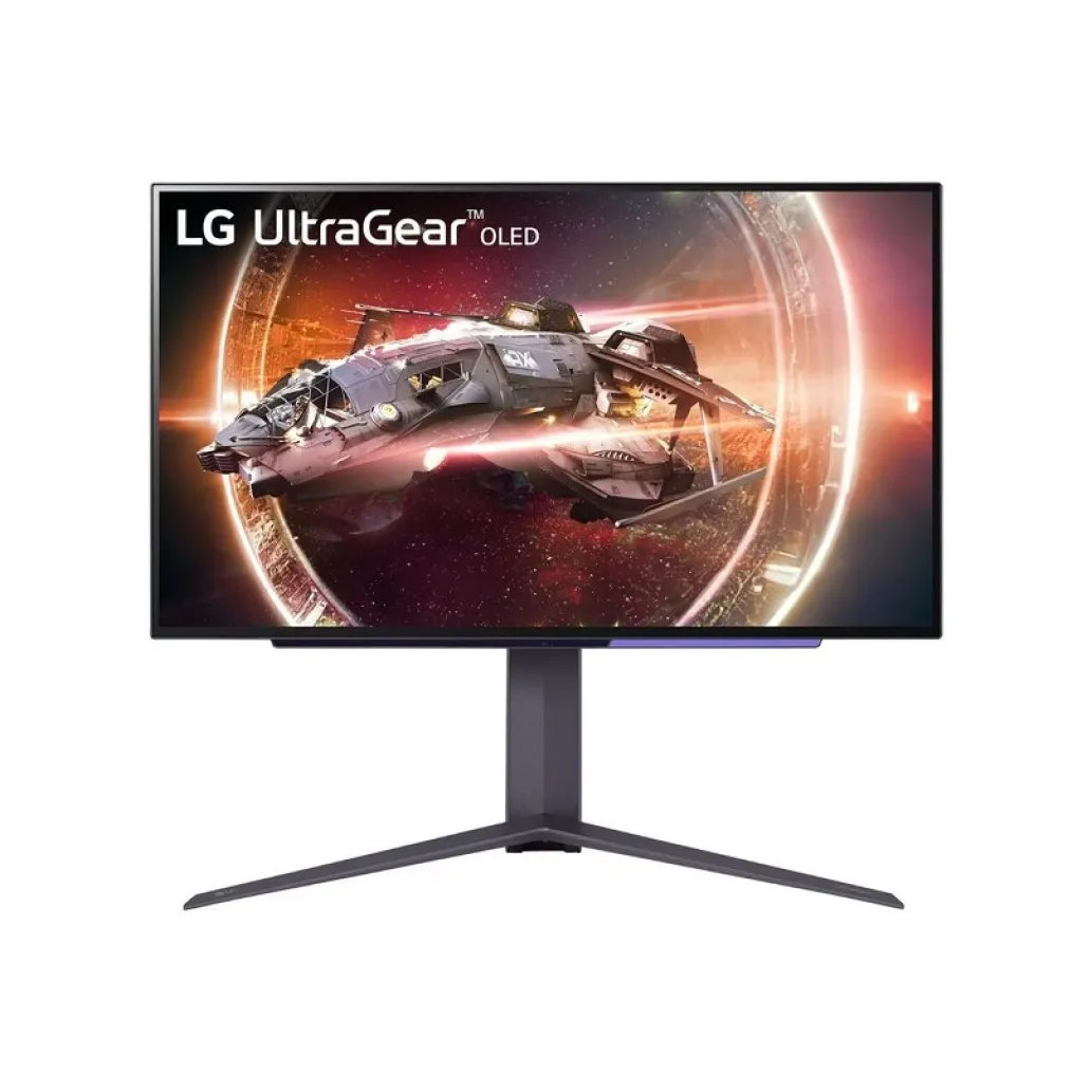 Monitor LG 68,6 cm (27,0") 27GS95QE-B 2560x1440 Gaming 240Hz OLED 0,03ms 2xHDMI DisplayPort 2xUSB3.0 Pivot DCI-P3-98% FreeSync Premium G-Sync Compatible HDR400 UltraGear Monitor LG 68,6 cm (27,0") 27GS95QE-B 2560x1440 Gaming 240Hz OLED 0,03ms 2xHDMI DisplayPort 2xUSB3.0 Pivot DCI-P3-98% FreeSync Premium G-Sync Compatible HDR400 UltraGear