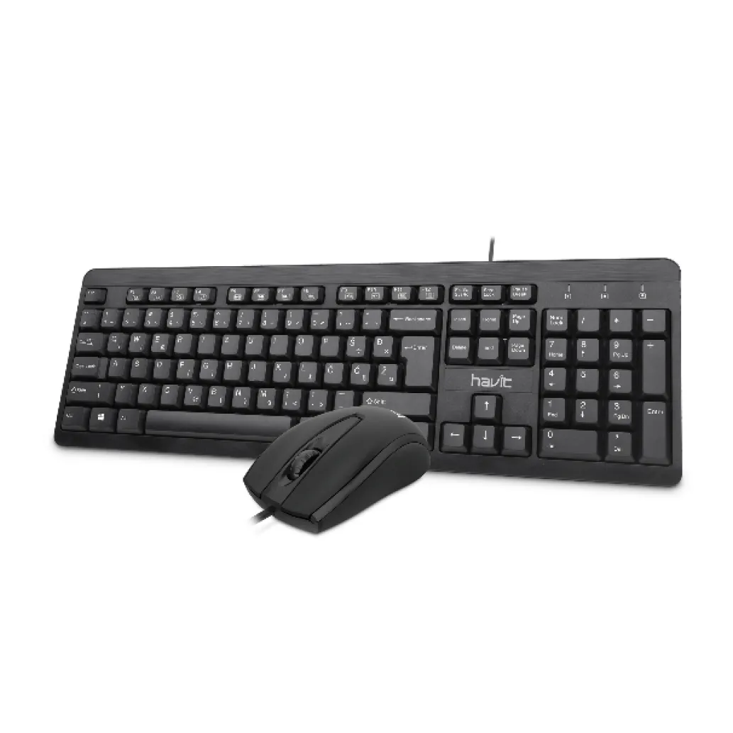 Tipkovnica +MIŠ Havit komplet žična in optična miška HV-KB611CM / SLO Tipkovnica +MIŠ Havit komplet žična in optična miška HV-KB611CM / SLO