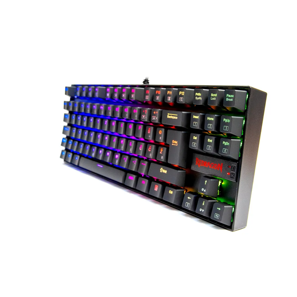 Mehanska Tipkovnica USB Redragon KUMARA K552 SLO | črna RGB (10466) Mehanska Tipkovnica USB Redragon KUMARA K552 SLO | črna RGB (10466)