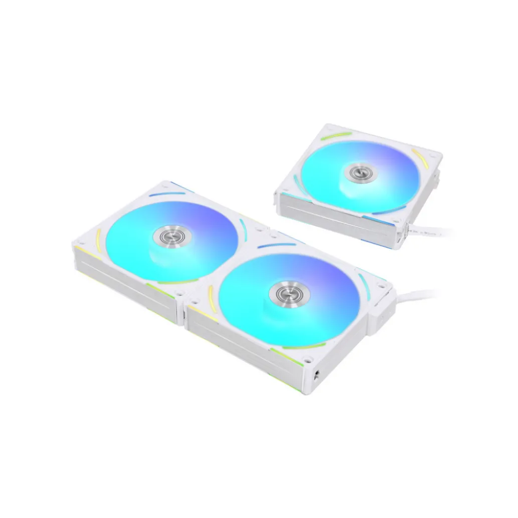 Ventilator Lian-Li UNI FAN AL120 V2 120mm, bela RGB Ventilator Lian-Li UNI FAN AL120 V2 120mm, bela RGB