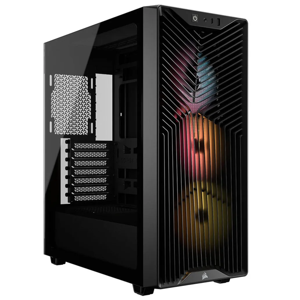 Ohišje Corsair 3200D RS MidiATX - črna ARGB Ohišje Corsair 3200D RS MidiATX - črna ARGB