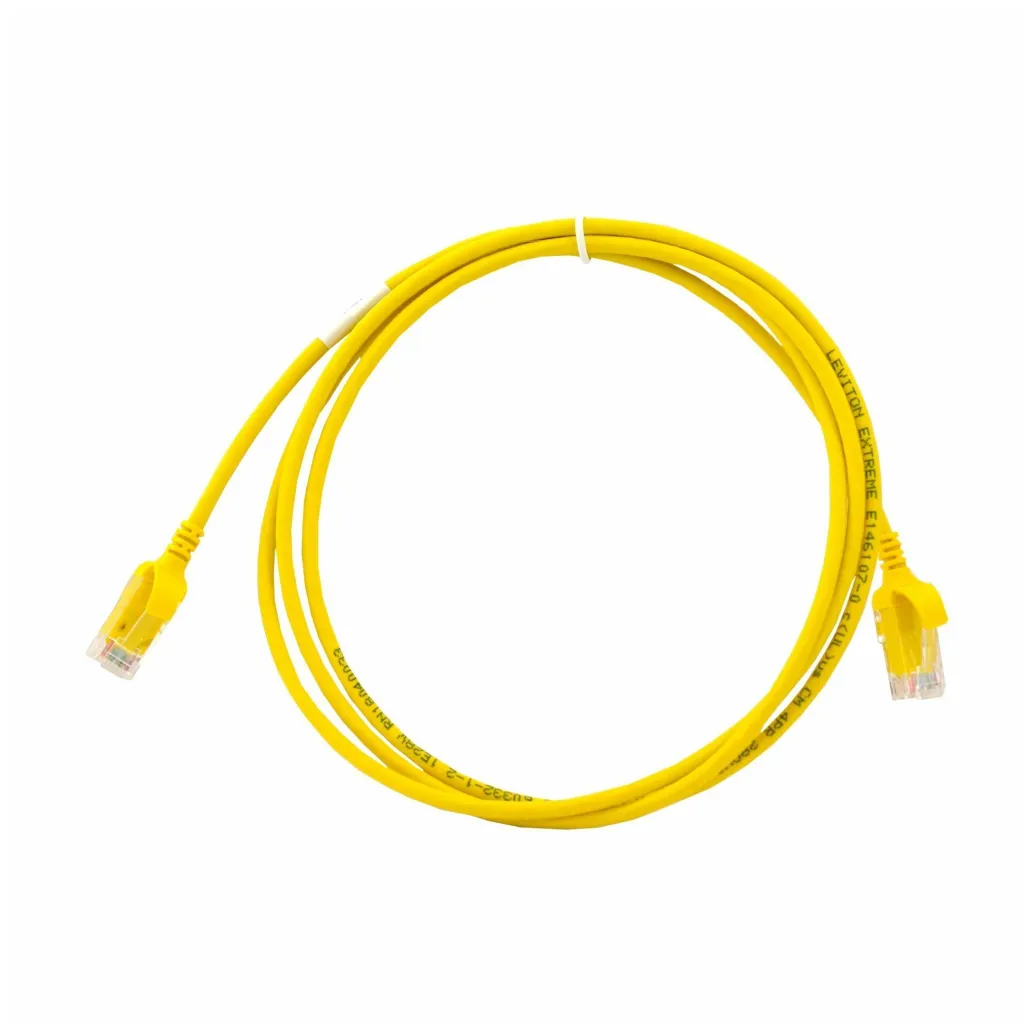 KABEL PATCH UTP Cat 6 1,50m Leviton rumen (136-6H460-05Y) KABEL PATCH UTP Cat 6 1,50m Leviton rumen (136-6H460-05Y)