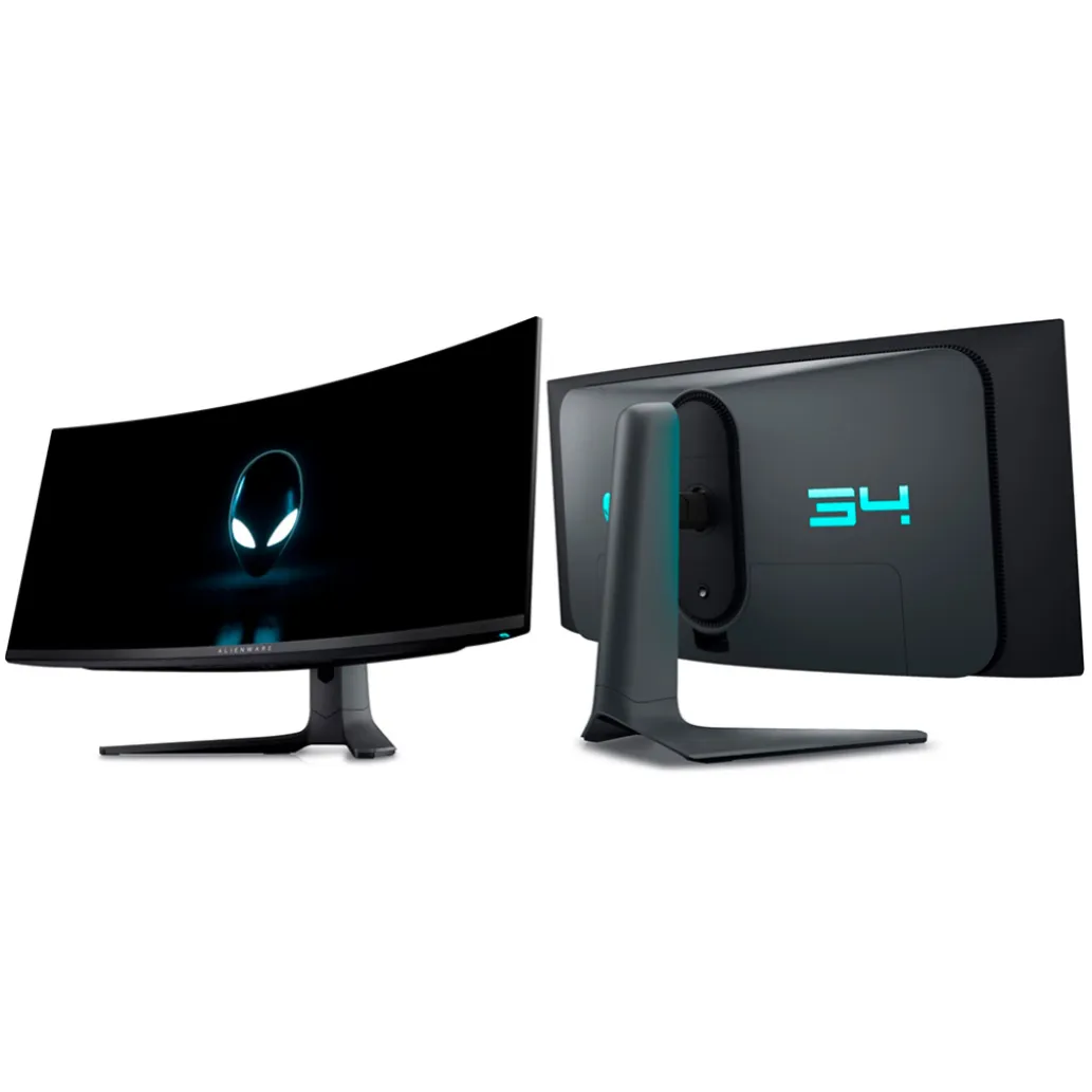 Monitor Dell 86,4 cm (34,0") AW3423DWF 3440x1440 Curved Gaming 165Hz OLED 0,1ms HDMI 2xDisplayPort 4xUSB3.2 HAS DCI-P3-99.3% FreeSync Premium PRO HDR400 Alienware Monitor Dell 86,4 cm (34,0") AW3423DWF 3440x1440 Curved Gaming 165Hz OLED 0,1ms HDMI 2xDisplayPort 4xUSB3.2 HAS DCI-P3-99.3% FreeSync Premium PRO HDR400 Alienware