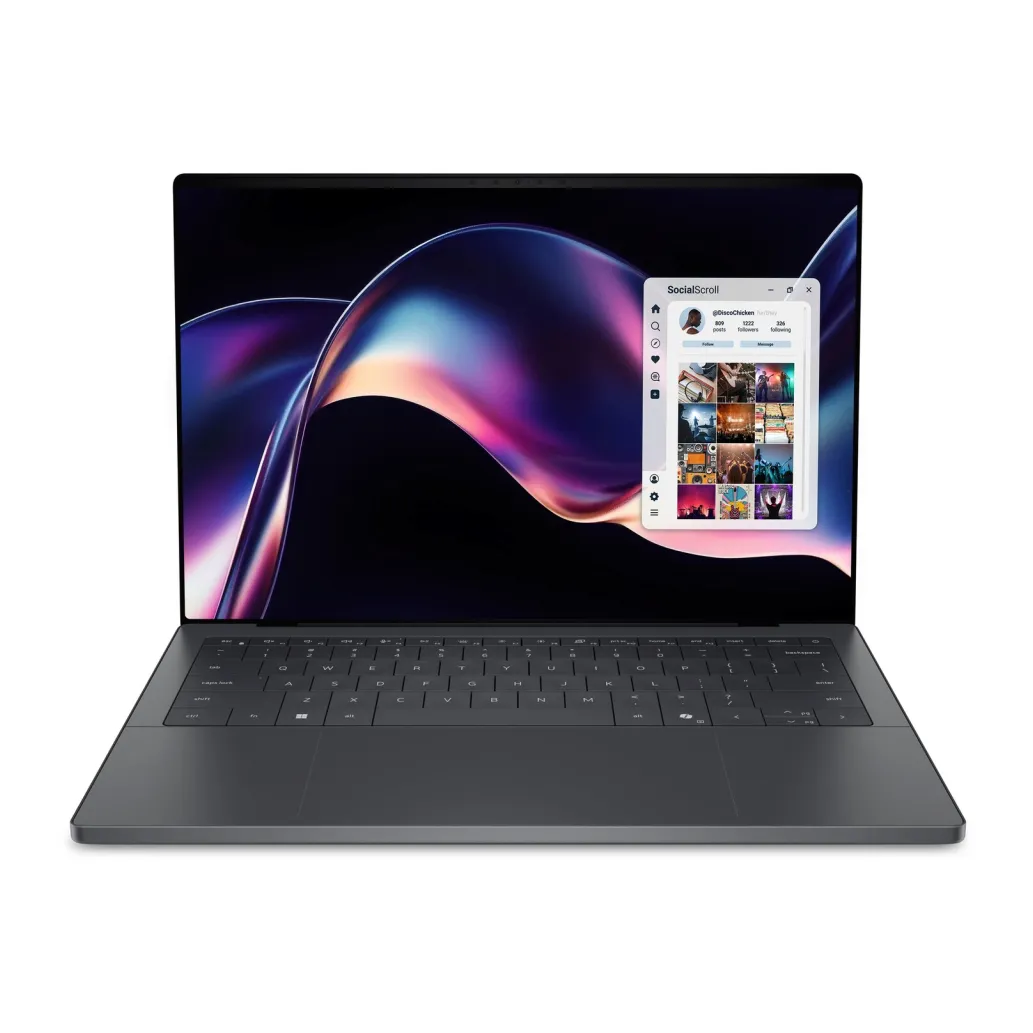 Prenosnik DELL 35,5 cm (14,0") XPS 14 2880x1800 OLED na dotik 500nit 120Hz Ultra X7-358H/32GB/SSD1TB/BL/AI Chip: 50 TOPs/ALU/Intel Arc B390/Win11Pro (210-BTML-T) Prenosnik DELL 35,5 cm (14,0") XPS 14 2880x1800 OLED na dotik 500nit 120Hz Ultra X7-358H/32GB/SSD1TB/BL/AI Chip: 50 TOPs/ALU/Intel Arc B390/Win11Pro (210-BTML-T)