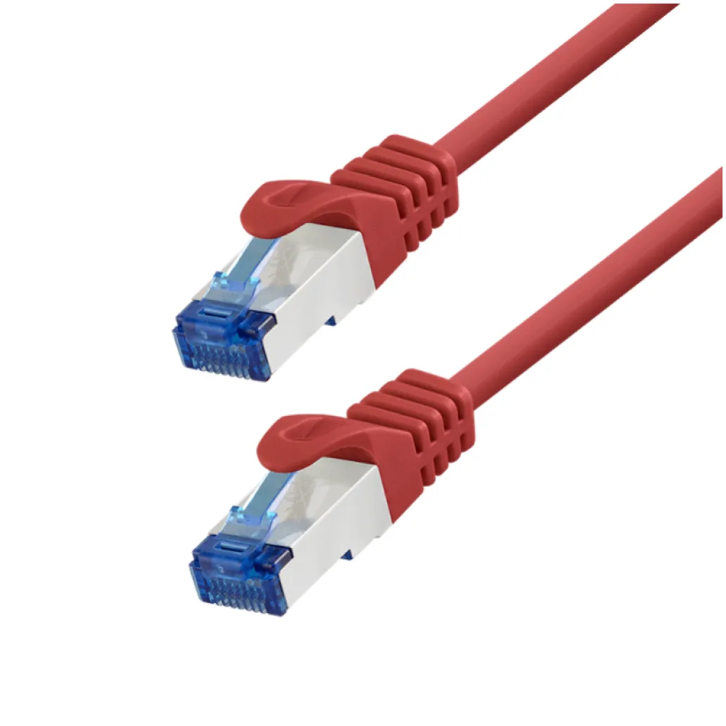 KABEL PATCH SFTP Cat 6A 0,50m RJ45 10Gbit LogiLink Ultraflex rdeč (C6A024S) KABEL PATCH SFTP Cat 6A 0,50m RJ45 10Gbit LogiLink Ultraflex rdeč (C6A024S)