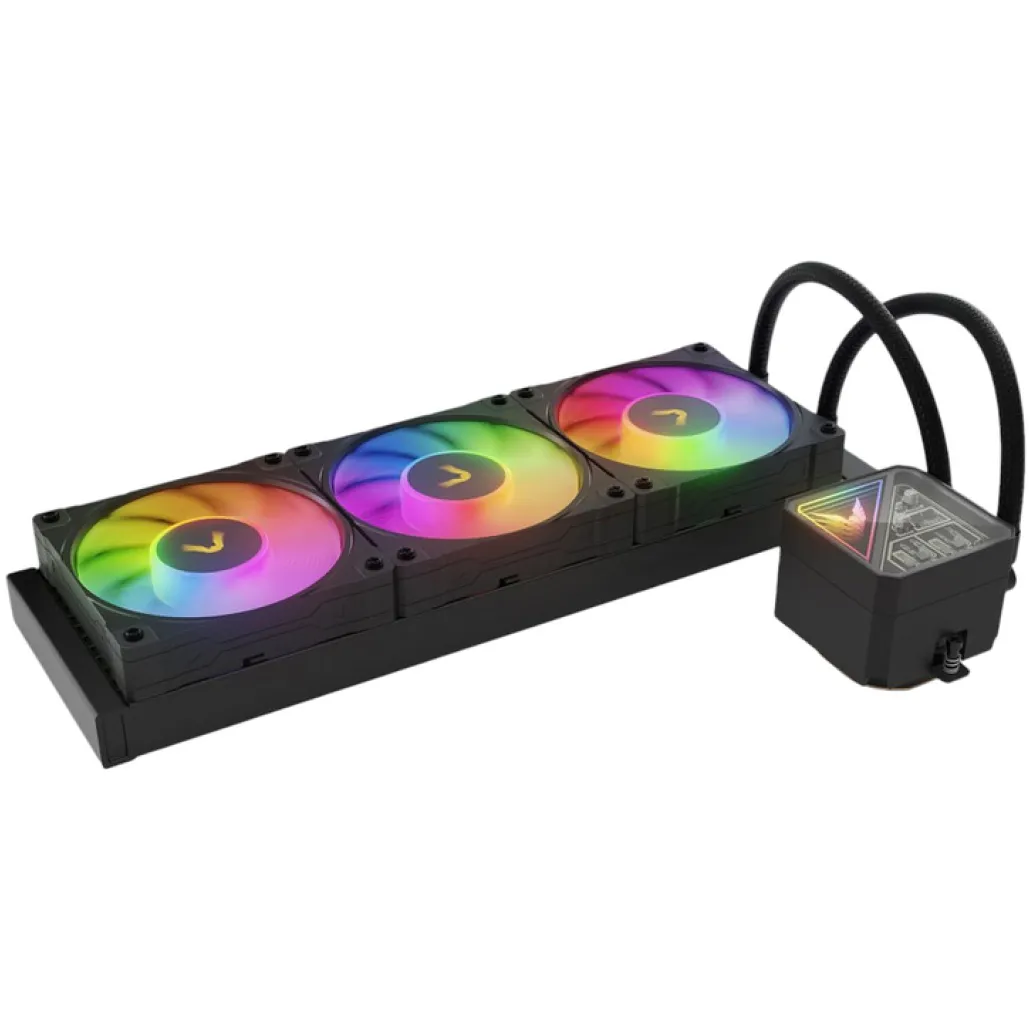 Vodno hlajenje Valkyrie V360 Lite - 360mm ARGB črna (VK-AIOVL360B) Vodno hlajenje Valkyrie V360 Lite - 360mm ARGB črna (VK-AIOVL360B)