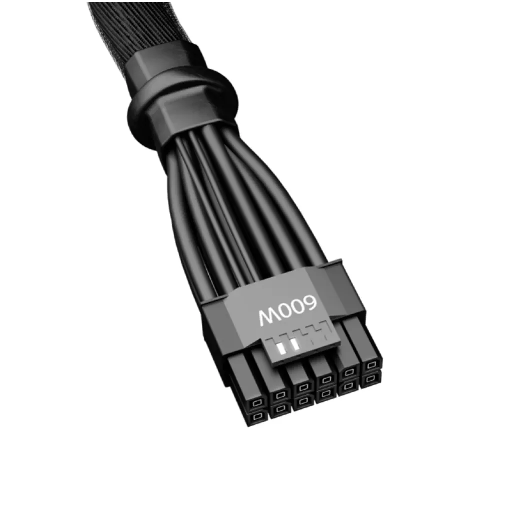 Adapter be quiet! 12VHPWR PCIe 5.0 12+4 pinski kabel BC072 za grafično kartico Adapter be quiet! 12VHPWR PCIe 5.0 12+4 pinski kabel BC072 za grafično kartico