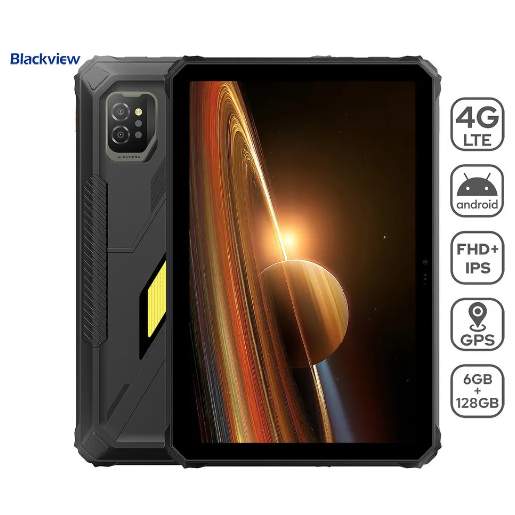 Tablični računalnik 27,9 cm (11") Blackview ACTIVE 7 6GB 128GB LTE Android črna (TAB-BV-ACTIVE7-6-128-B) Tablični računalnik 27,9 cm (11") Blackview ACTIVE 7 6GB 128GB LTE Android črna (TAB-BV-ACTIVE7-6-128-B)