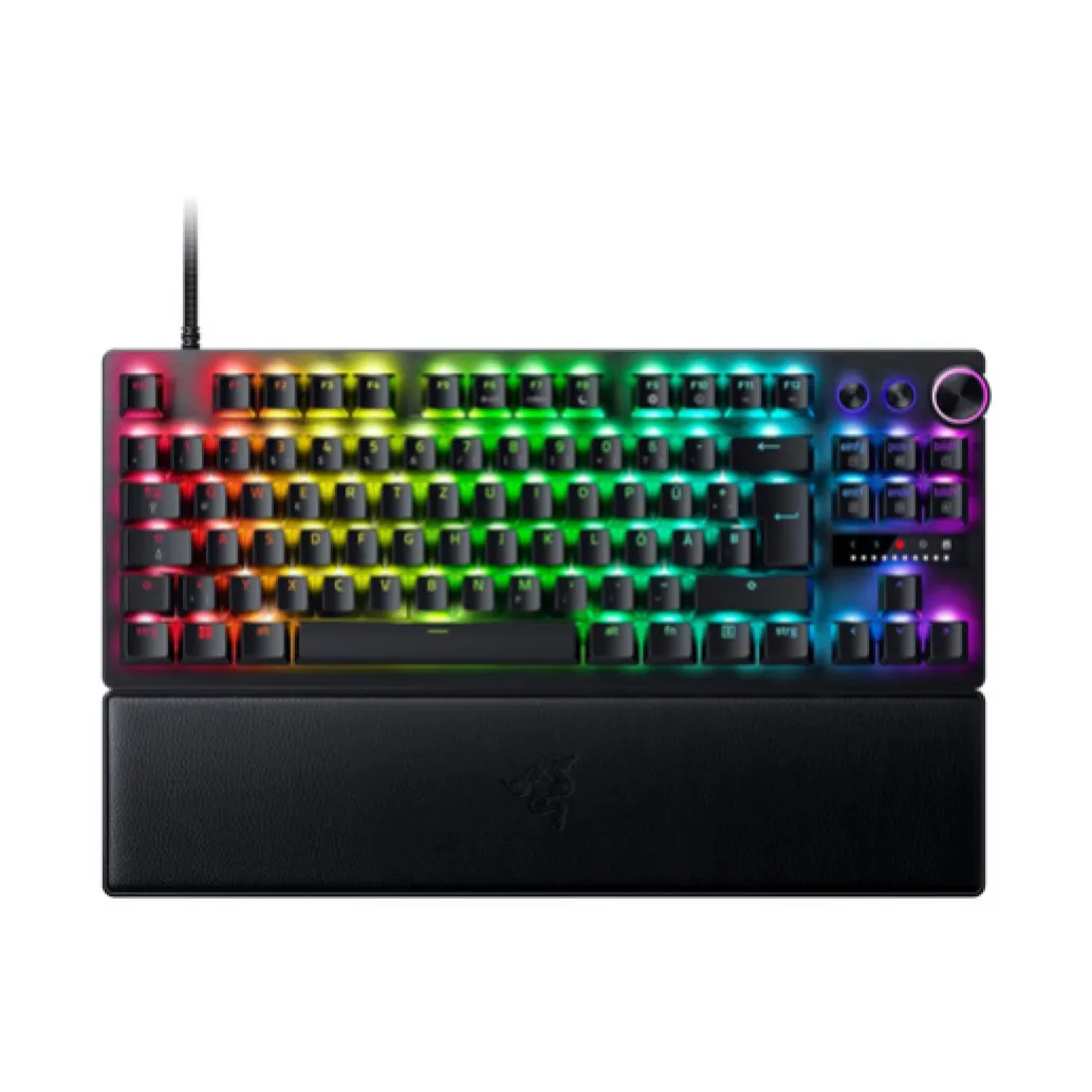 Mehanska Tipkovnica USB-C Razer Huntsman V3 ProTenkeyless 8KHz US | črna RGB (RZ03-05520100-R3M1) Mehanska Tipkovnica USB-C Razer Huntsman V3 ProTenkeyless 8KHz US | črna RGB (RZ03-05520100-R3M1)