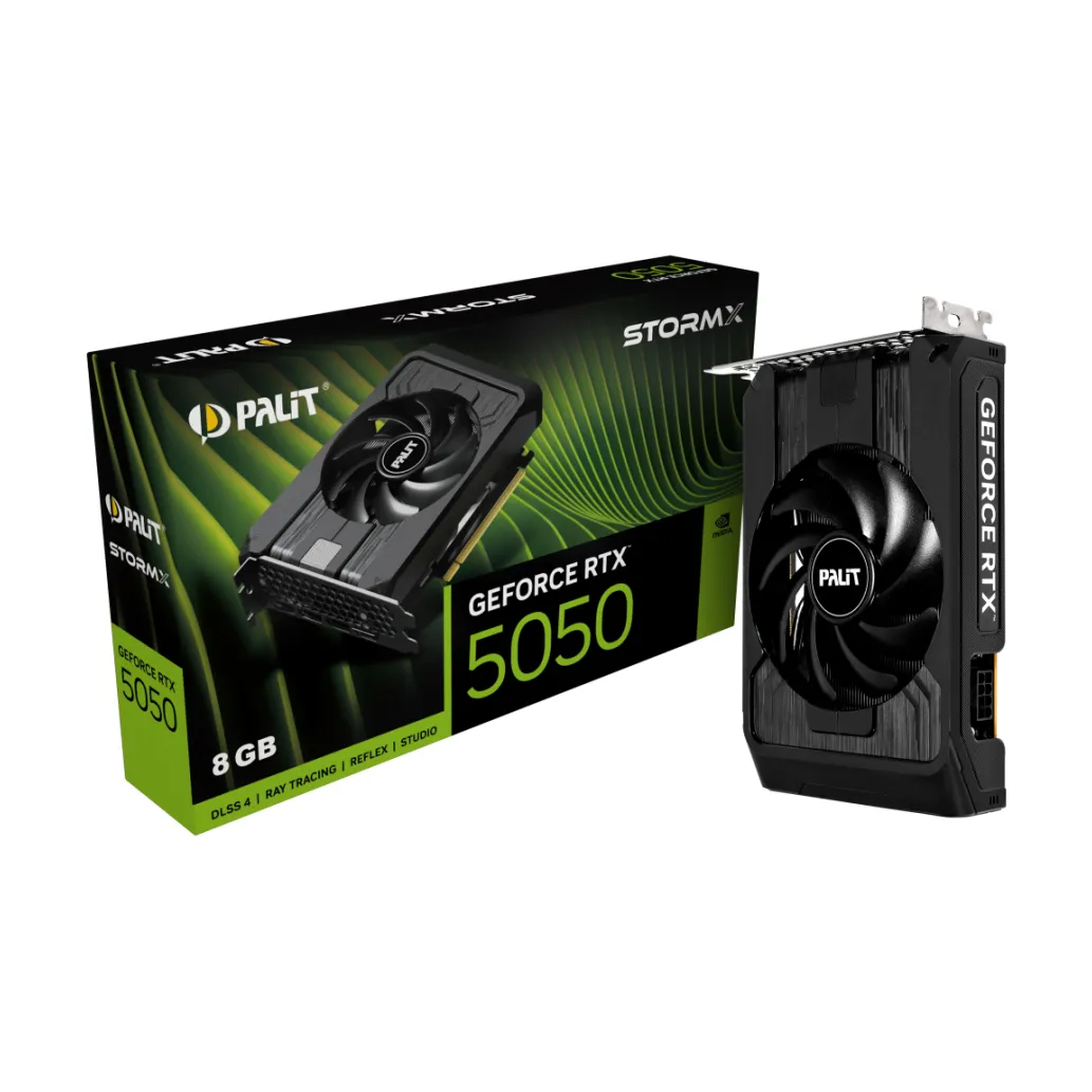 Grafična kartica nVidia RTX5050 Palit Storm X - 8GB GDDR6 (NE65050019P1-GB2070F) Grafična kartica nVidia RTX5050 Palit Storm X - 8GB GDDR6 (NE65050019P1-GB2070F)