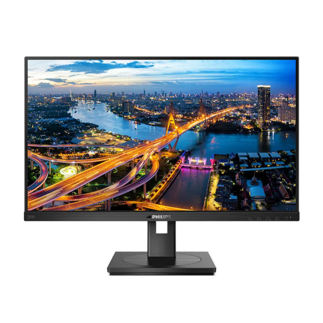 Monitor Philips 60,5 cm (23,8") 245B1 2560x1440 75Hz IPS 4ms DVI HDMI DisplayPort 4xUSB3.2 Pivot Zvočniki 3H sRGB116% Monitor Philips 60,5 cm (23,8") 245B1 2560x1440 75Hz IPS 4ms DVI HDMI DisplayPort 4xUSB3.2 Pivot Zvočniki 3H sRGB116%