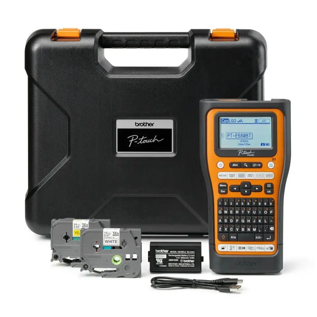 POS tiskalnik BROTHER Pro Bluetooth in samodejni rezalnik do 24mm (PTE560BTVPQL1) POS tiskalnik BROTHER Pro Bluetooth in samodejni rezalnik do 24mm (PTE560BTVPQL1)