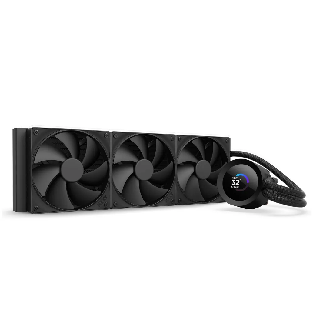 Vodno hlajenje NZXT Kraken Plus - 360mm črna (RL-KN360-B2) Vodno hlajenje NZXT Kraken Plus - 360mm črna (RL-KN360-B2)
