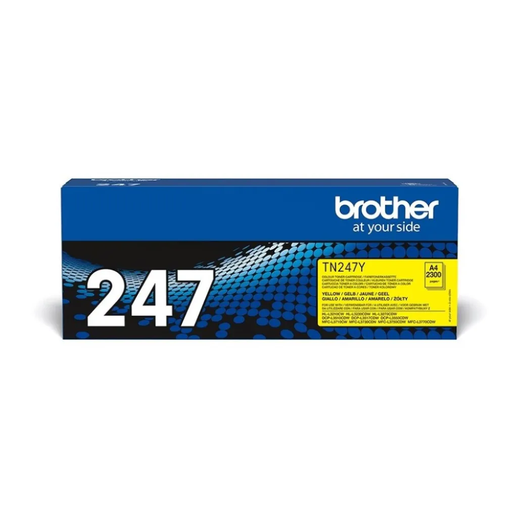TONER Brother rumen visoke zmogljivosti TN247Y TONER Brother rumen visoke zmogljivosti TN247Y