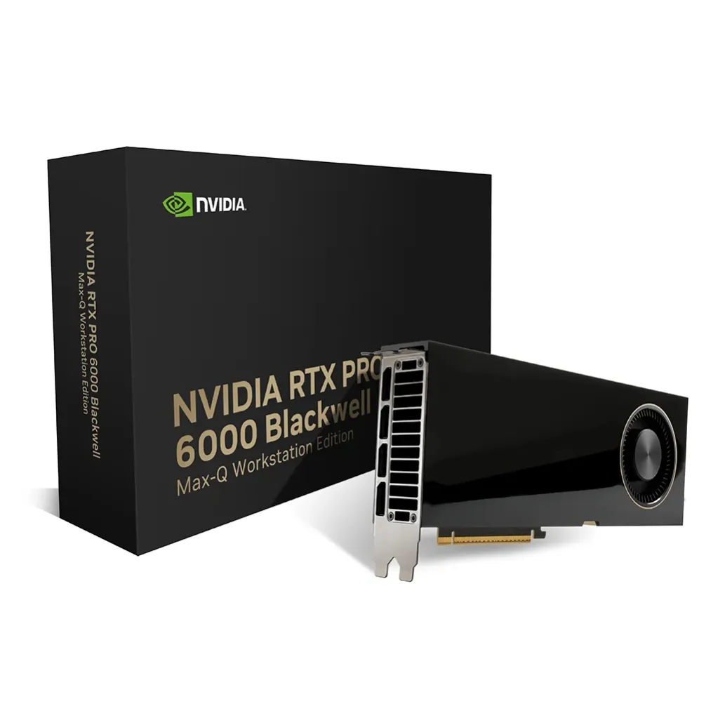 Grafična kartica nVidia Nvidia PNY Blackwell - 96GB GDDR7-ECC Max-Q Workstation Edition (VCNRTXPRO6000MQ-SB) Grafična kartica nVidia Nvidia PNY Blackwell - 96GB GDDR7-ECC Max-Q Workstation Edition (VCNRTXPRO6000MQ-SB)