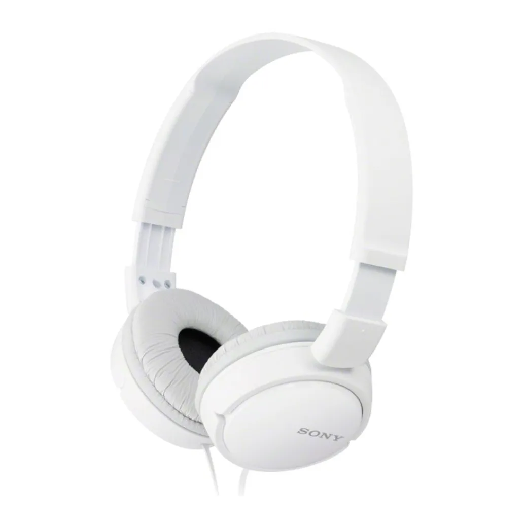 Slušalke Sony 3.5 MDR-ZX110W HEAD ON - bele Slušalke Sony 3.5 MDR-ZX110W HEAD ON - bele