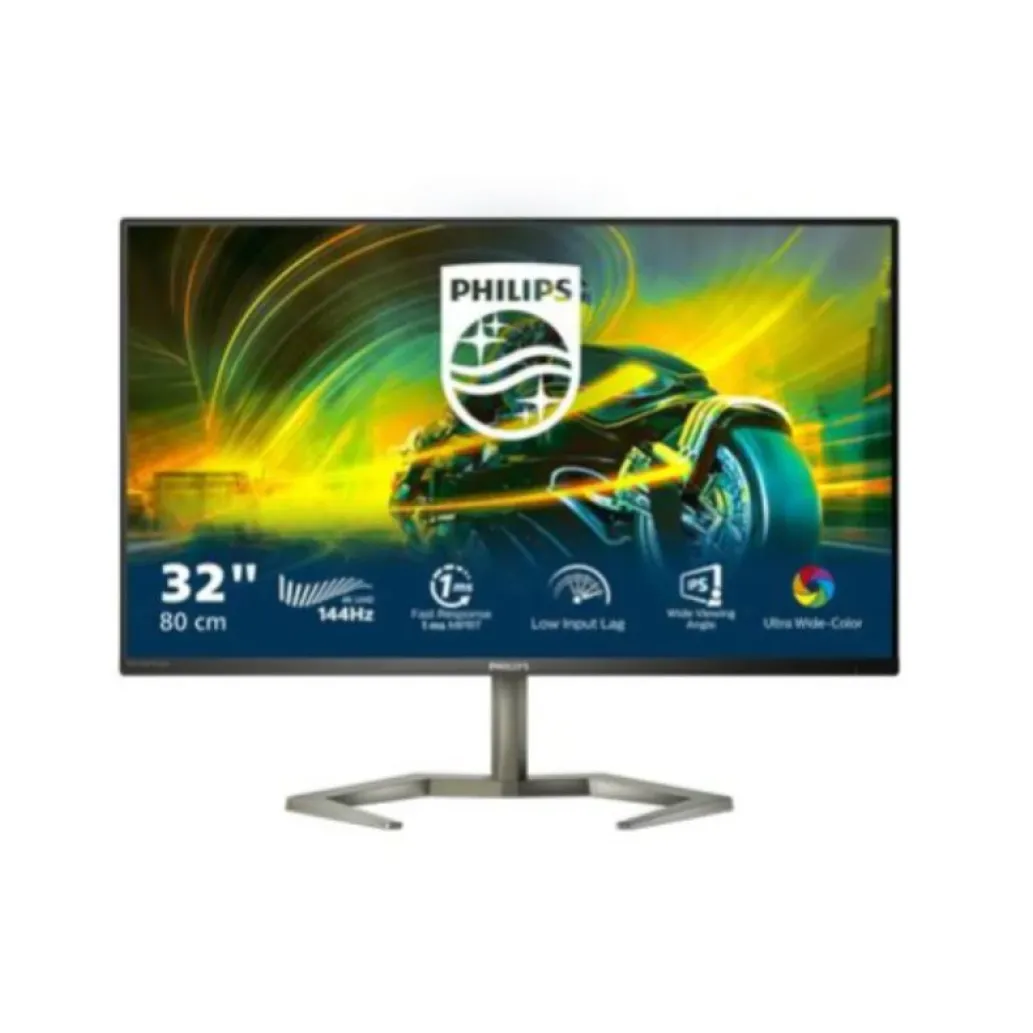 Monitor Philips 80 cm (31,5") 32M1N5800A 3840x2160 Gaming 144Hz IPS 1ms 2xHDMI 2xDisplayPort 4xUSB3.2 Pivot Zvočniki 2x5W 3H sRGB124% FreeSync Premium G-Sync Compat HDR400 Momentum Delta E<2 calibration- odprta embalaža Monitor Philips 80 cm (31,5") 32M1N5800A 3840x2160 Gaming 144Hz IPS 1ms 2xHDMI 2xDisplayPort 4xUSB3.2 Pivot Zvočniki 2x5W 3H sRGB124% FreeSync Premium G-Sync Compat HDR400 Momentum Delta E<2 calibration- odprta embalaža
