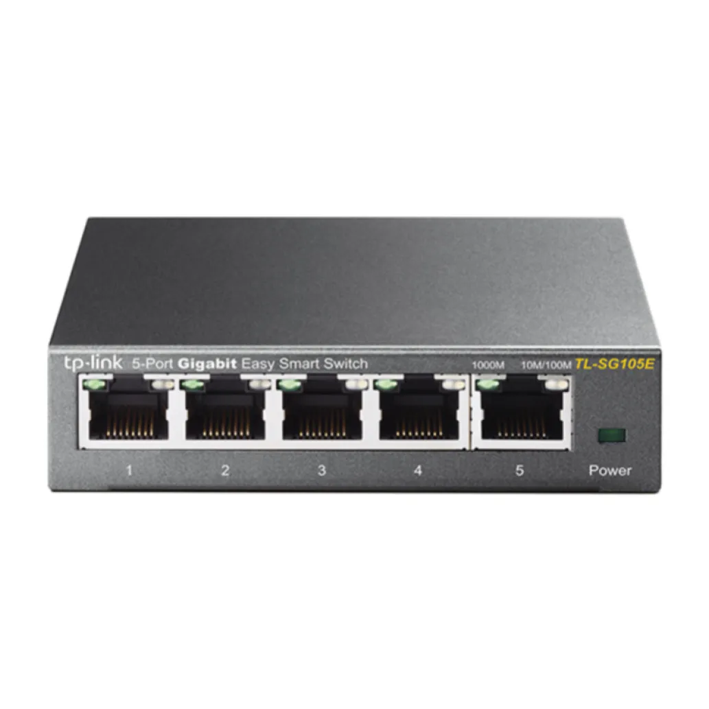 STIKALO 5-PORT TP-Link Easy Smart 100/1000 (TL-SG105E) STIKALO 5-PORT TP-Link Easy Smart 100/1000 (TL-SG105E)