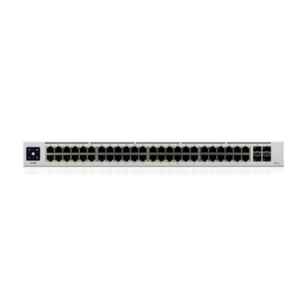 STIKALO 48-PORT 4x SFP UbiQuiti UniFi 100/1000 1000 PoE Managed Rack (USW-48-POE) STIKALO 48-PORT 4x SFP UbiQuiti UniFi 100/1000 1000 PoE Managed Rack (USW-48-POE)