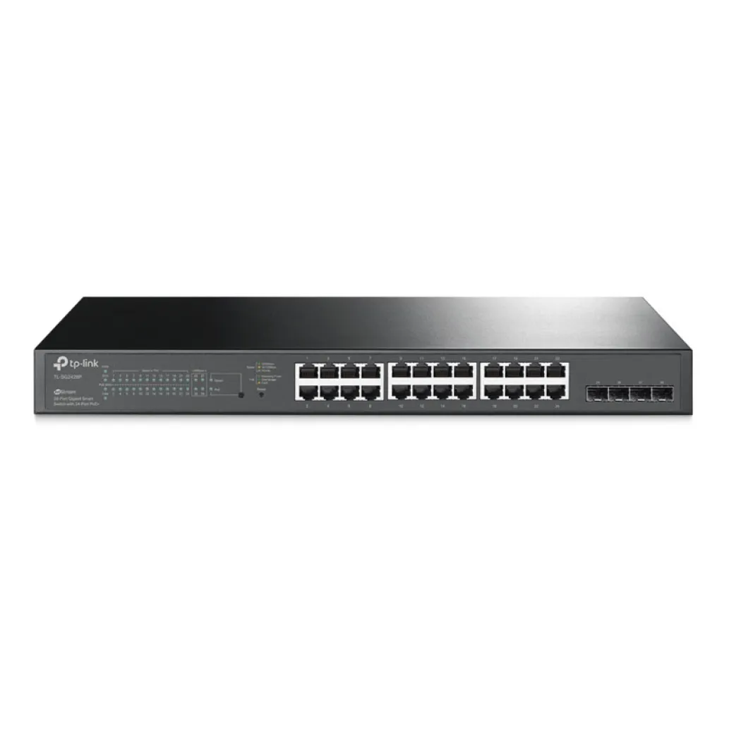 STIKALO 24-PORT POE+ + 4x SFP TP-Link gigabit 10/100/1000 (TL-SG2428P) STIKALO 24-PORT POE+ + 4x SFP TP-Link gigabit 10/100/1000 (TL-SG2428P)