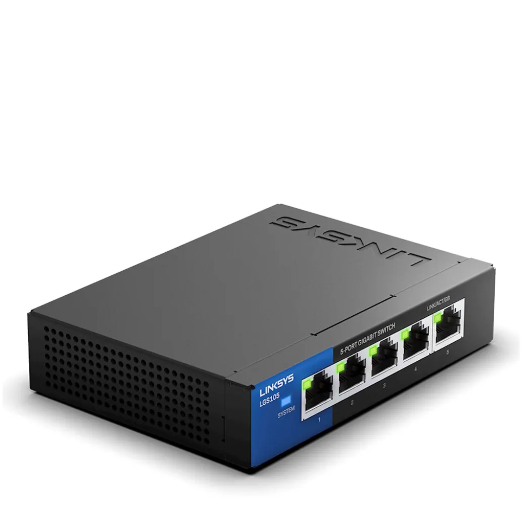 STIKALO 5-PORT Linksys 100/1000 (LGS105-EU) STIKALO 5-PORT Linksys 100/1000 (LGS105-EU)