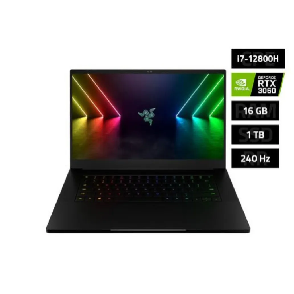 Prenosnik Asus 40,64 cm (16,0") Blade 15 2560x1440 OLED 240Hz i9-12900H/16GB/SSD1TB/4K/RTX3070Ti 8GB/Win11Home Prenosnik Asus 40,64 cm (16,0") Blade 15 2560x1440 OLED 240Hz i9-12900H/16GB/SSD1TB/4K/RTX3070Ti 8GB/Win11Home