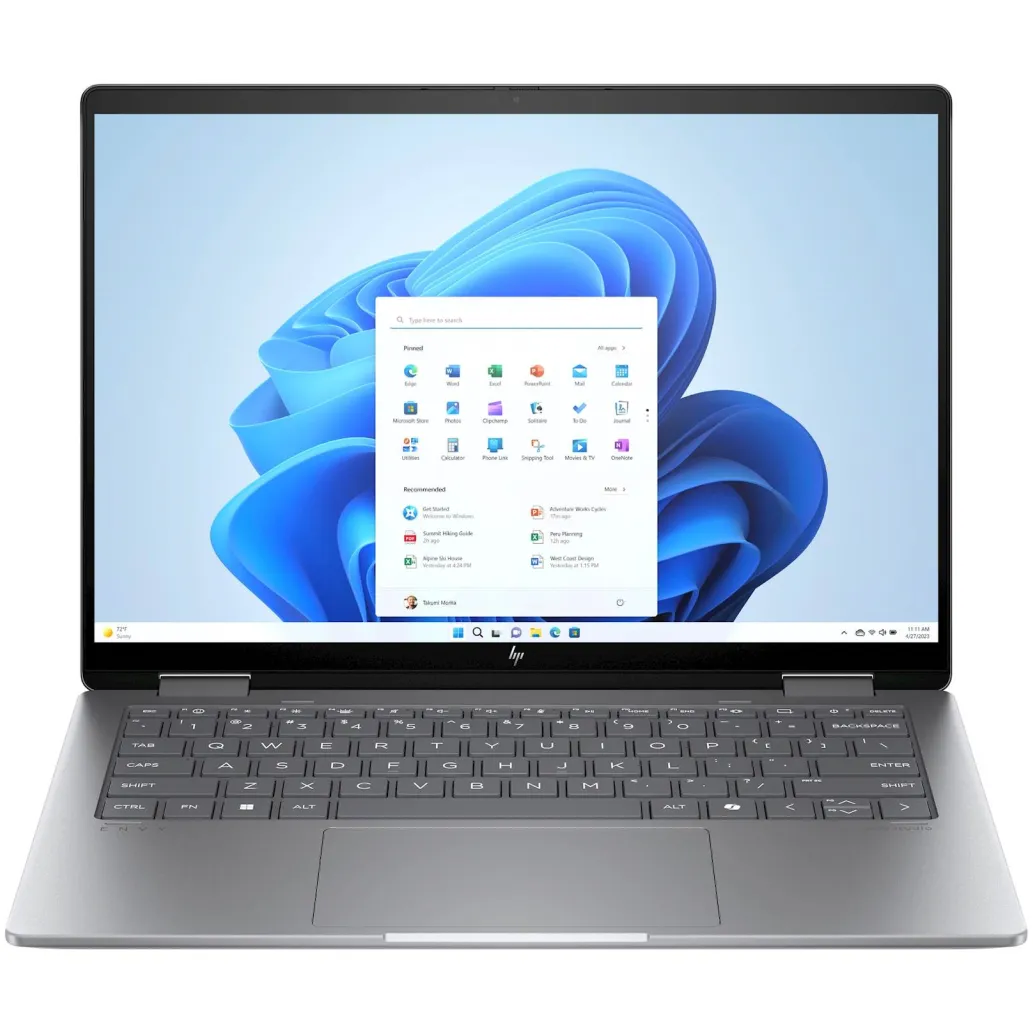 Prenosnik HP 35,5 cm (14,0") Envy x360 2880x1800 OLED na dotik 400nit Ultra 5-125U/16GB/SSD1TB/BL/Windows Hello/ALU/Intel Graphics/Win11Home (A85RXEA#ABB) Prenosnik HP 35,5 cm (14,0") Envy x360 2880x1800 OLED na dotik 400nit Ultra 5-125U/16GB/SSD1TB/BL/Windows Hello/ALU/Intel Graphics/Win11Home (A85RXEA#ABB)