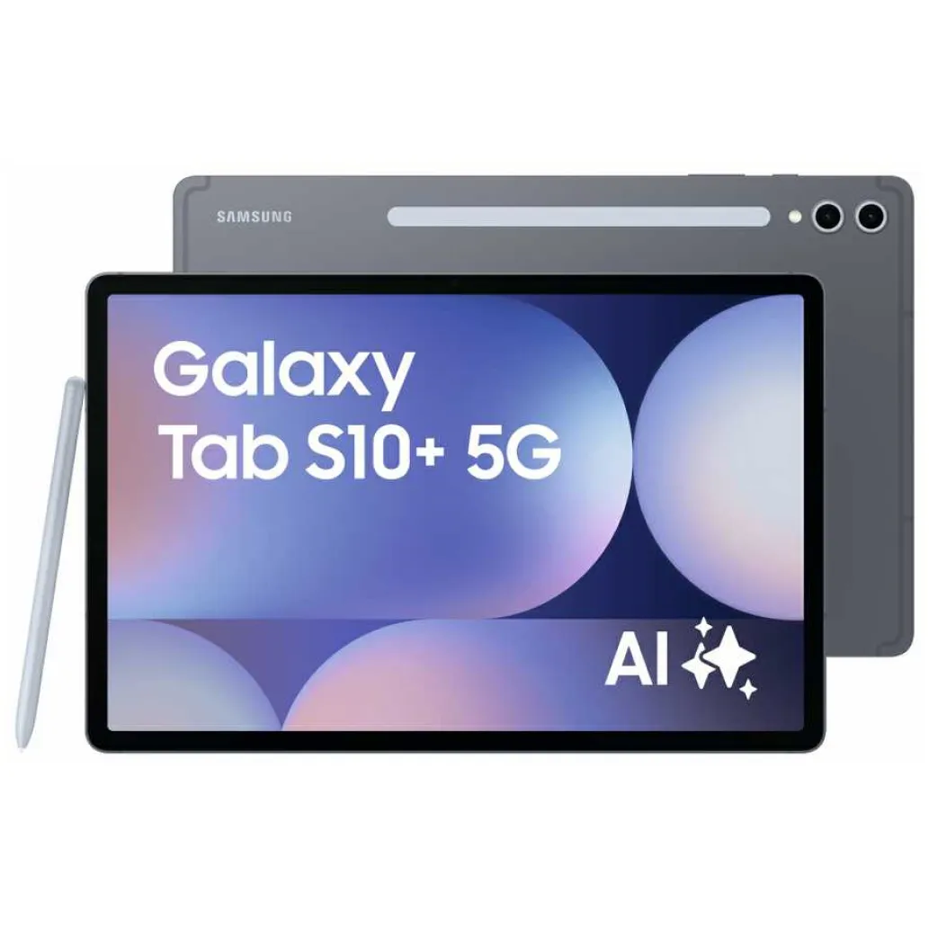 Tablični računalnik 31,5 cm (12,4") Samsung Galaxy Tab S10+ 12GB 256GB priloženo pisalo Android 14 siva 5G (SM-X826BZAREUB) Tablični računalnik 31,5 cm (12,4") Samsung Galaxy Tab S10+ 12GB 256GB priloženo pisalo Android 14 siva 5G (SM-X826BZAREUB)