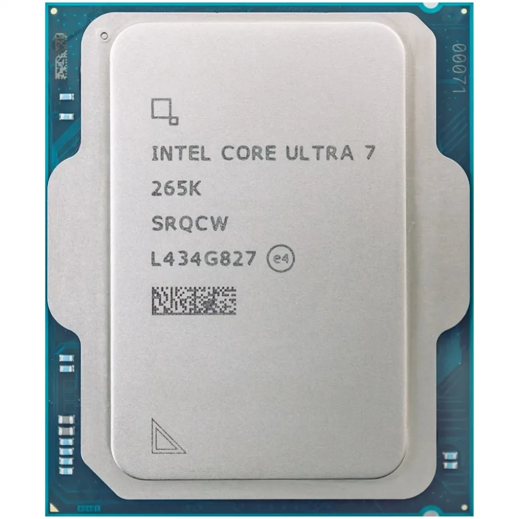 Procesor Intel LGA1851 Ultra 7 265K 20C/20T 3,9/5,5GHz tray 125W/250W grafika Intel Arc Xe2 brez hladilnika Procesor Intel LGA1851 Ultra 7 265K 20C/20T 3,9/5,5GHz tray 125W/250W grafika Intel Arc Xe2 brez hladilnika