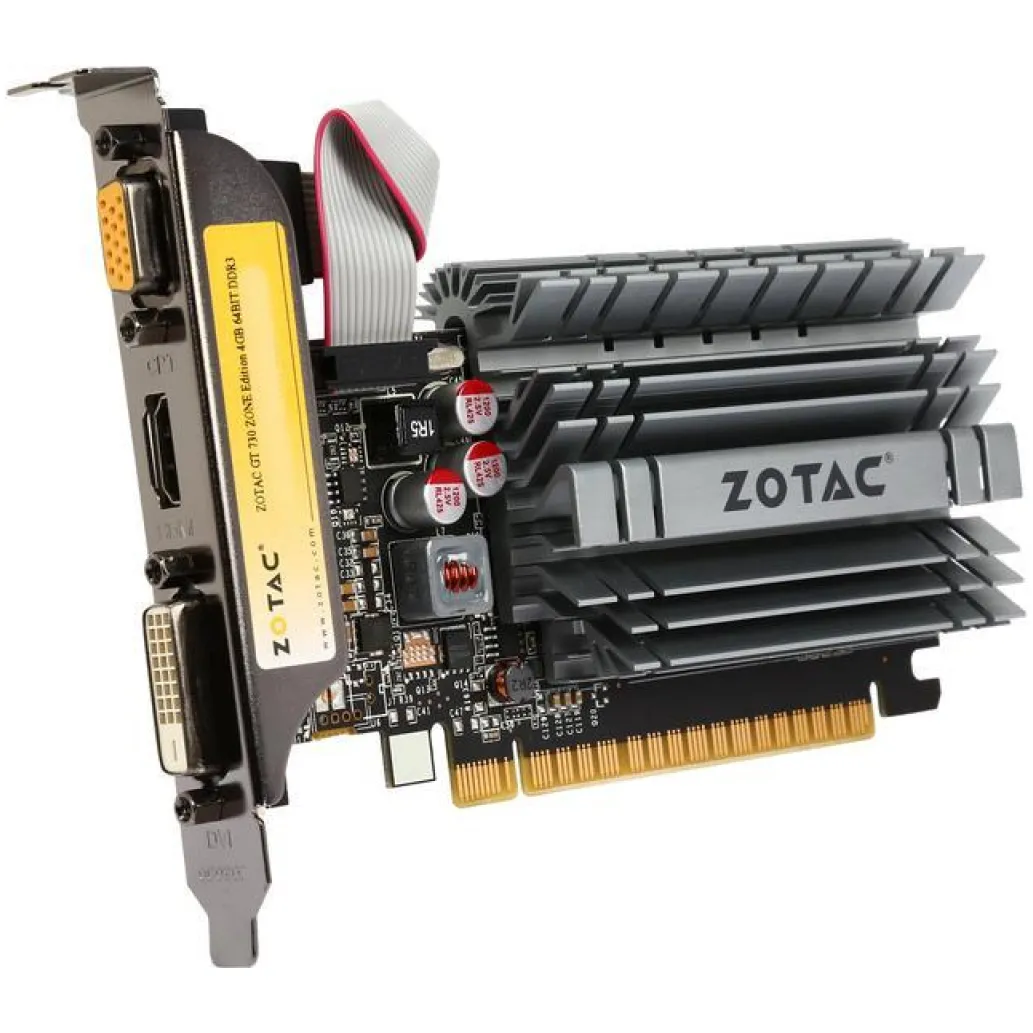 Grafična kartica nVidia GT 730 Zotac - 4GB DDR3 (ZT-71115-20L) Grafična kartica nVidia GT 730 Zotac - 4GB DDR3 (ZT-71115-20L)