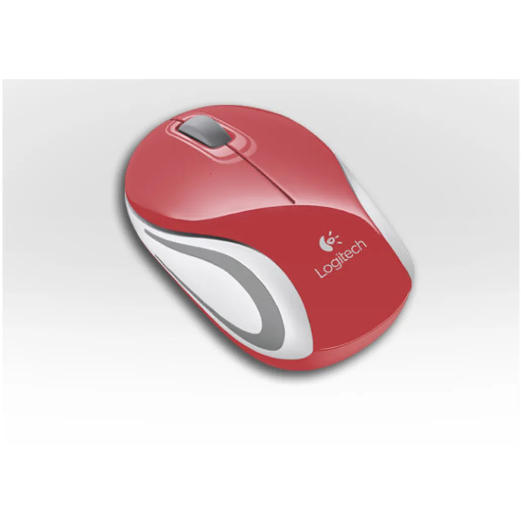 Miš Logitech brezžična optična za notesnike M187 rdeča nano (910-002737) Miš Logitech brezžična optična za notesnike M187 rdeča nano (910-002737)