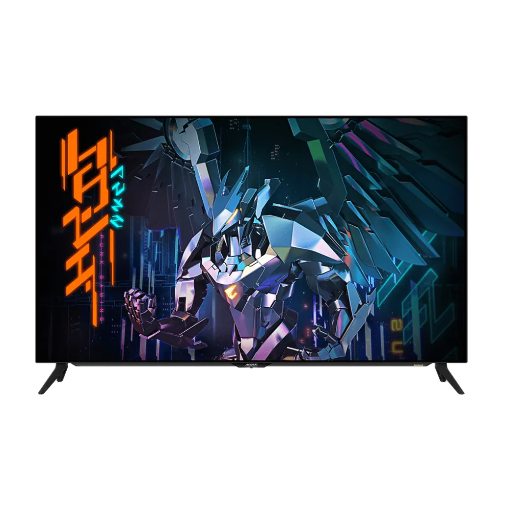 Monitor GigaByte 120,6 cm (47,5") FO48U 3840x2160 Gaming 120Hz OLED 1ms 2xHDMI DisplayPort USB-C 2xUSB3.0 Zvočniki sRGB130% FreeSync Premium HDR10 Monitor GigaByte 120,6 cm (47,5") FO48U 3840x2160 Gaming 120Hz OLED 1ms 2xHDMI DisplayPort USB-C 2xUSB3.0 Zvočniki sRGB130% FreeSync Premium HDR10
