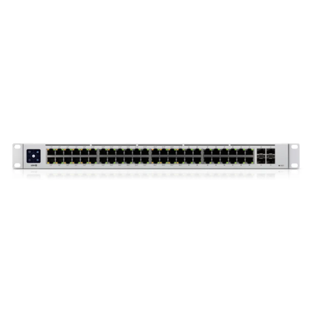 STIKALO 48-PORT 4x SFP UbiQuiti UniFi 100/1000 1000 PoE Managed Rack (USW-48-POE) STIKALO 48-PORT 4x SFP UbiQuiti UniFi 100/1000 1000 PoE Managed Rack (USW-48-POE)